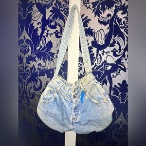 Levi’s denim 1990s vintage jeans purse handbag.